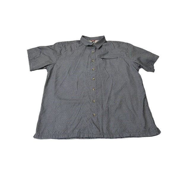 The North Face Other - The North Face Men's Short Sleeve Outdoors Hike Shirt - Blue & Gray Plaid 2XL